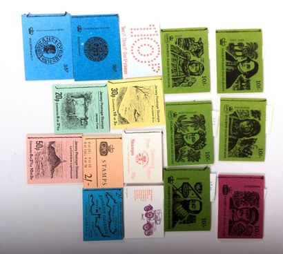 Carnets, une boîte dont Jersey, Guernesey,...
