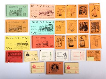 Carnets, une boîte dont Man, Jersey, Guernesey,...