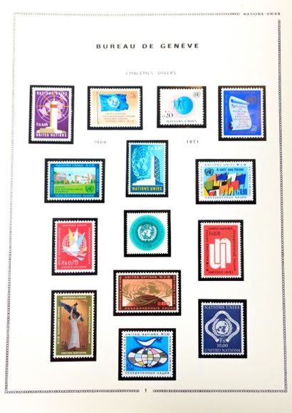 Un album dont Nations Unies, période 1959-1980....