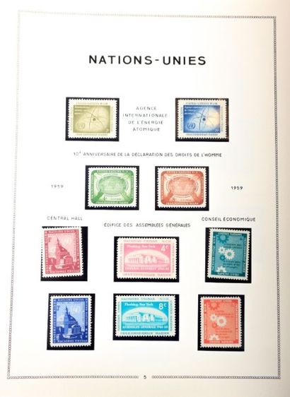 Un album dont Nations Unies, période 1959-1980....