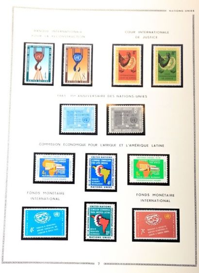 Un album dont Nations Unies, période 1959-1980....