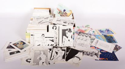 [ILLUSTRATIONS - EROTISME] 

Ensemble de...