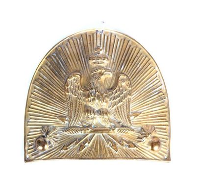 Plaque de bonnet à poil au modèle du Premier...