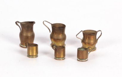 Artisanat de tranchée : un pichet, un pot...