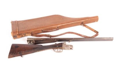 Fusil de chasse Hammerless, canons juxtaposés,...