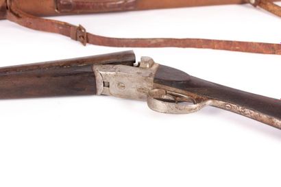 Fusil de chasse Hammerless, canons juxtaposés,...