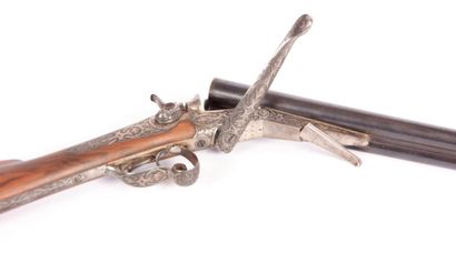 Fusil de chasse à canons juxtaposées, cal...