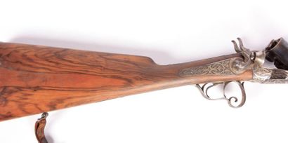 Fusil de chasse à canons juxtaposées, cal...