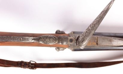 Fusil de chasse à canons juxtaposées, cal...