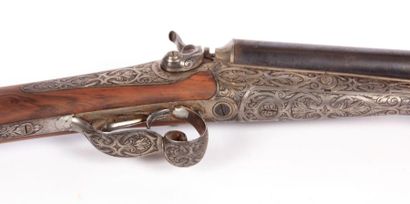 Fusil de chasse à canons juxtaposées, cal...
