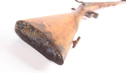 fusil de chasse à piston, chiens extérieurs...