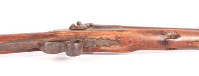 fusil de chasse à piston, chiens extérieurs...
