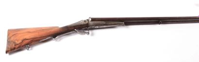 Fusil à broche Leclere, cal 12, platines...