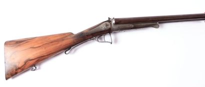 Fusil à broche Leclere, cal 12, platines...