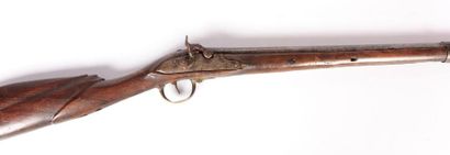 fusil de chasse mono canon à piston, issu...