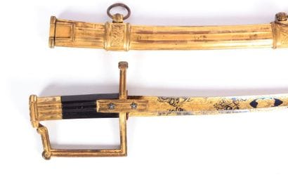 Sabre Officier Général sur un modèle Consulat,...