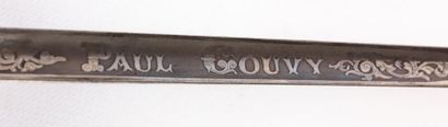 Epée de polytechnicien modèle 1874, clavier...