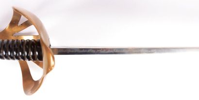 Sabre d'officier de cavalerie modèle 1896,...