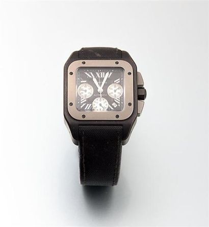 Montre d'homme CARTIER modèle Santos 100,...