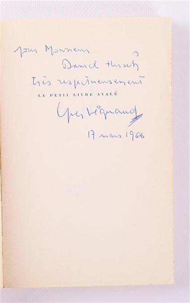 VEQUAUD Yves - Le petit livre avalé - Gallimard,...