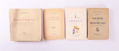 Lot de quatre ouvrages :
- ROCHE Louis -...