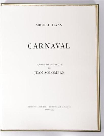 HAAS Michel et SOLOMBRE Jean - Carnaval -...