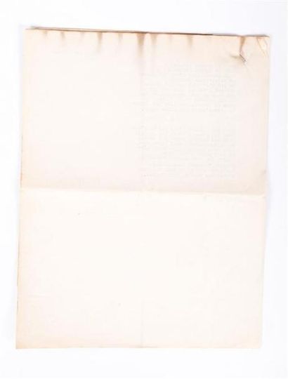 Tapuscrit de Pierre BOUJUT (poéte charentais)
Le...