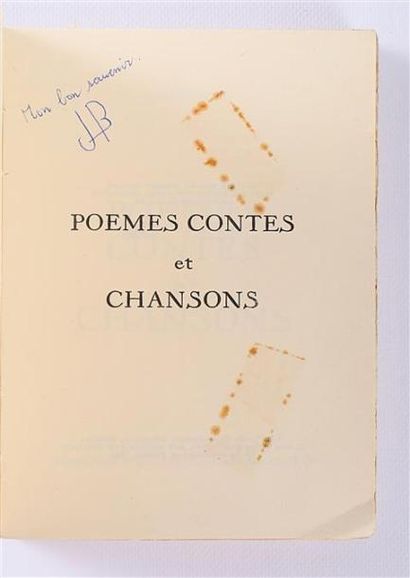 BIBEMUS Jean - Poémes contes et chansons...