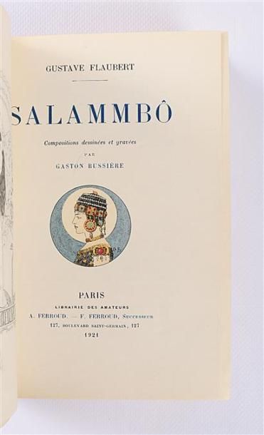 FLAUBERT Gustave - Salambô - Paris A. Ferroud...