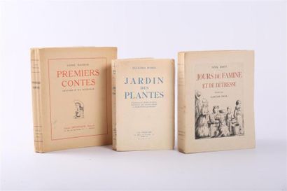 Lot de trois ouvrages :
- MAUROIS André -...