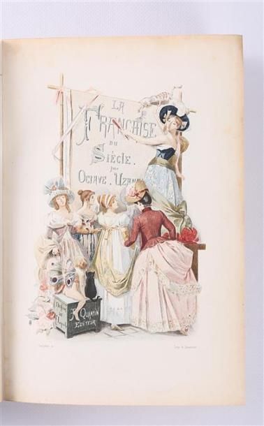 UZANNE Octave - La française du siècle, modes,...