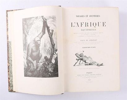 DU CHAILLU Paul - Voyages et aventures dans...
