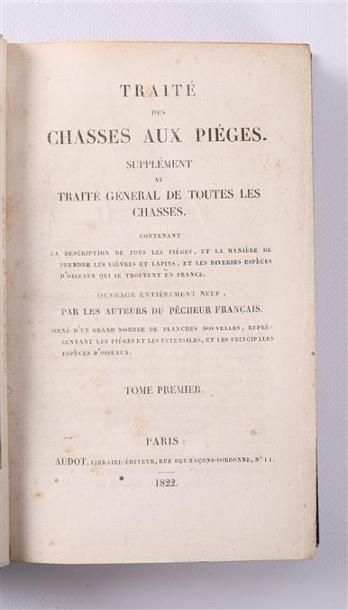 COLLECTIF - Traité des chasses aux pièges,...