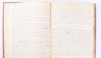 [MANUSCRIT]
Manuscrit rapportant les échanges...