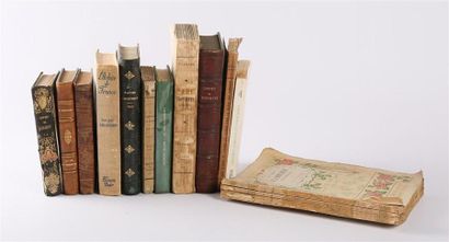 Lot de douze ouvrages : 
- HOFFMANN - Contes...