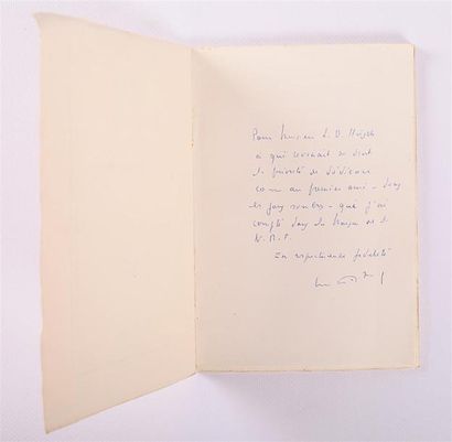 Lots de deux ouvrages : 
- ESTANG Luc - D'une...