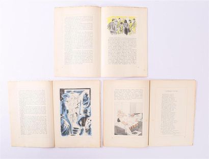 Lot de trois ouvrages de la collection Cinq...