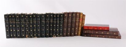 [LITTERATURE]
Lot comprenant vingt-quatre...