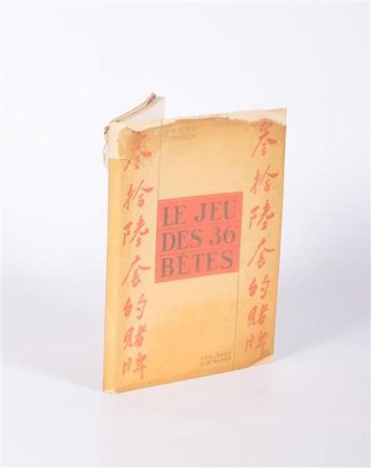 DEMAISON André - Le jeu des 36 Bêtes - Paris...