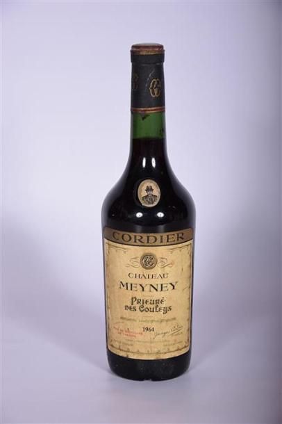 1 Blle	CH. MEYNEY	St Estèphe	1964
	Et. tachée...