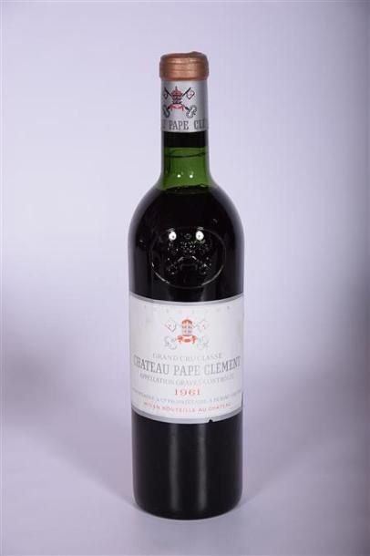 1 Blle	CH. PAPE CLÉMENT	Graves GCC	1961
	Et....