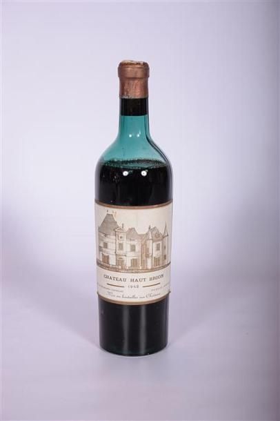 1 Blle	CH. HAUT BRION	Graves 1er GCC	1942
	Et....