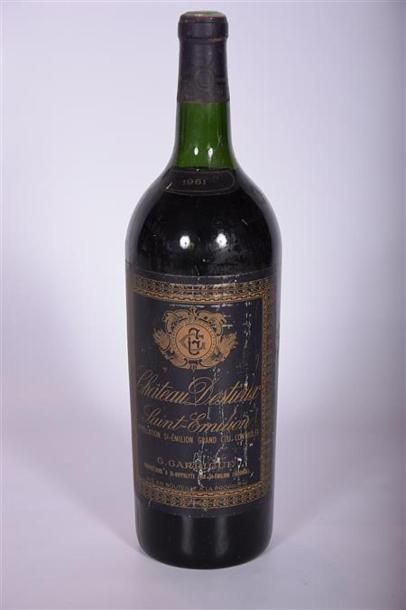 1 Mag	CH. DESTIEUX	St Emilion GC	1961
	Et....