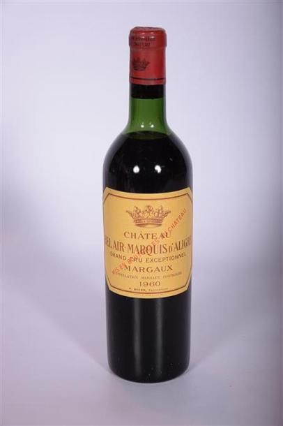 1 Blle	CH. BEL AIR MARQUIS D'ALIGRE	Margaux	1960
	Et....