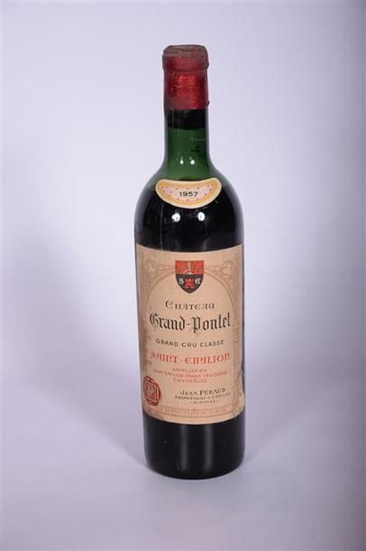 1 Blle	CH. GRAND PONTET	St Emilion GCC	1957
	Et....