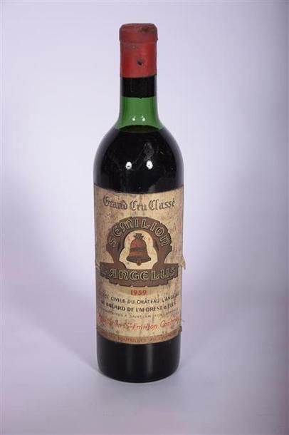 1 Blle	CH. L'ANGÉLUS	St Emilion GCC	1959
	Et....