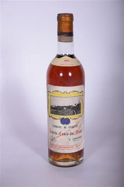 1 Blle	DOMAINE DE CRABITAN	Ste Croix du Mont	1964
	Crème...