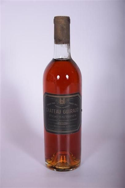1 Blle	CH. GUIRAUD	Sauternes 1er GCC	1964
	Et....