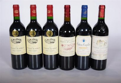 Lot de 6 blles comprenant :		
3 Blles	DOMAINE...