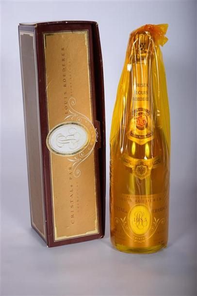 1 Blle	Champagne CRISTAL ROEDERER Brut 		1985
	Présentation,...